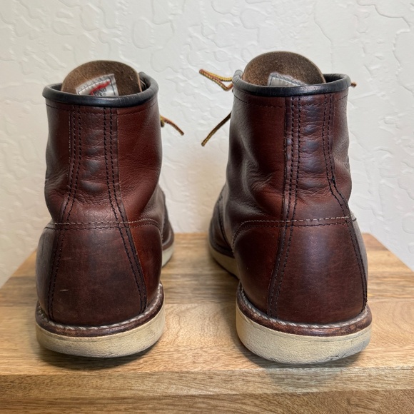 Red Wing 8138 Classic Moc Toe Boot Men’s 9.5 D Made In USA + FREE Bonus - Picture 6 of 6